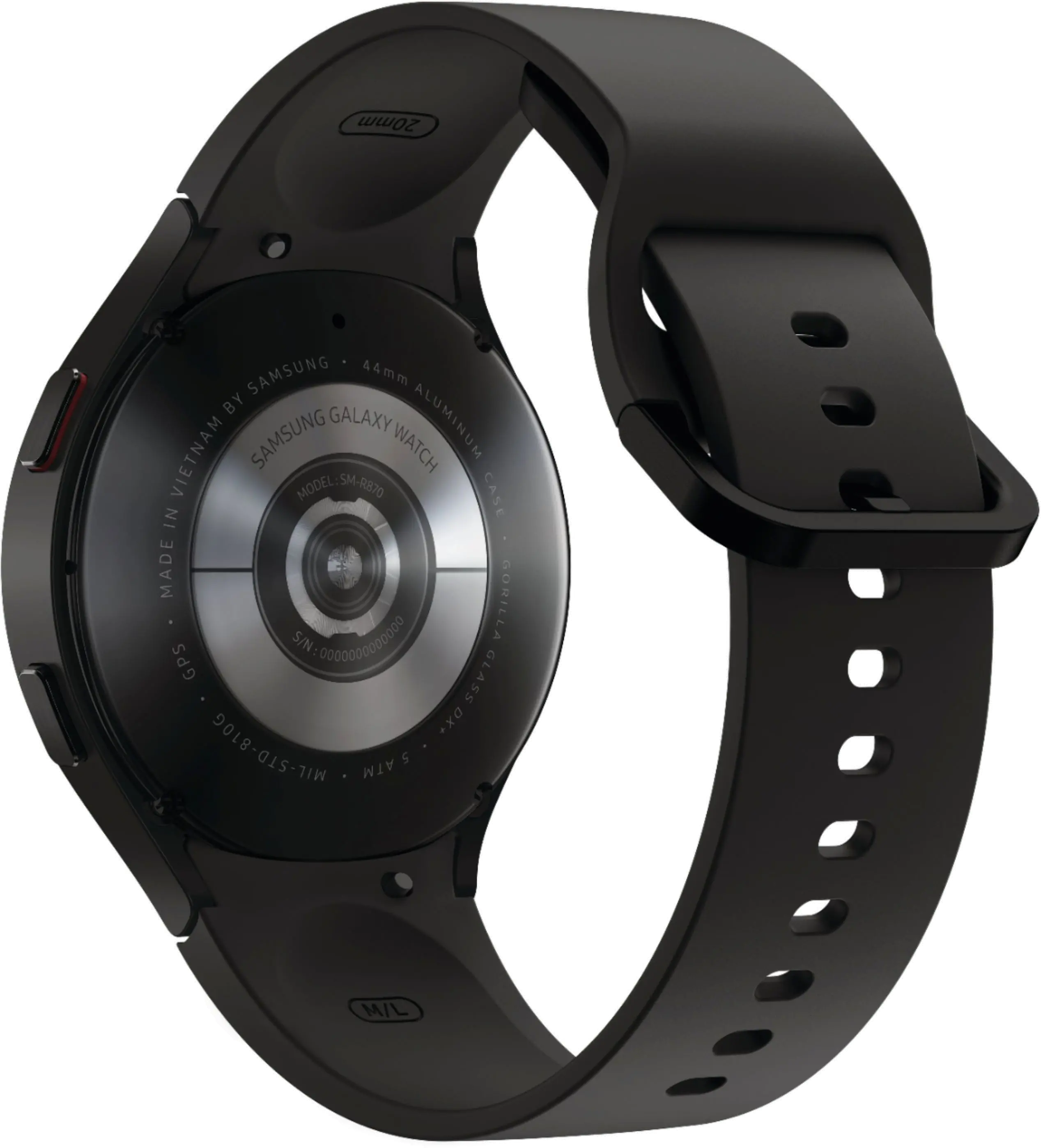 SM-R870NZKAXAA Galaxy 44mm Watch4 - Black-5