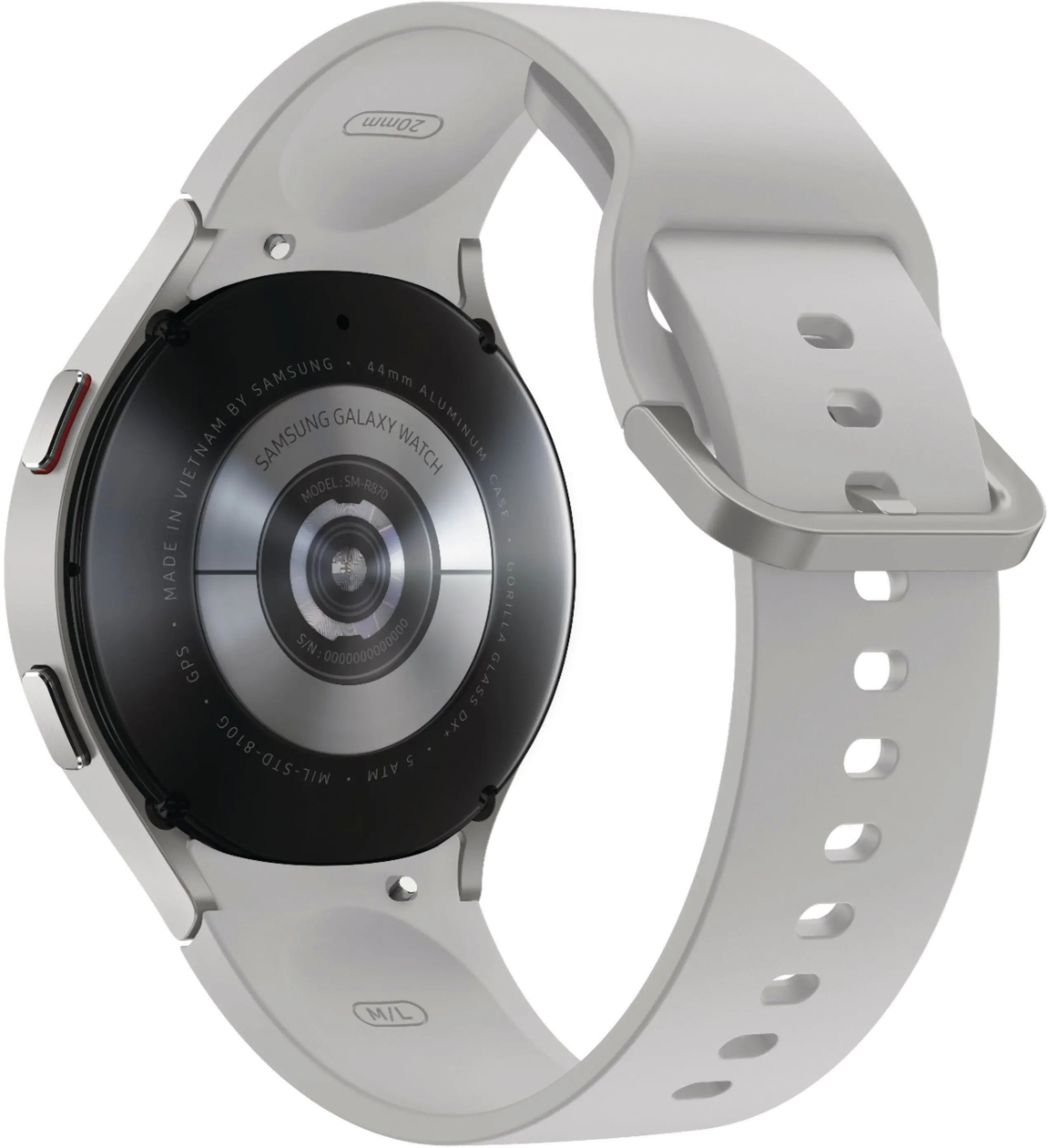 SM-R870NZSAXAA Galaxy 44mm Watch4 - Silver-5