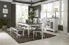Allyson Park White 6 Piece Dining Room Set