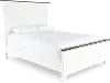 Allyson Park White King Size Bed