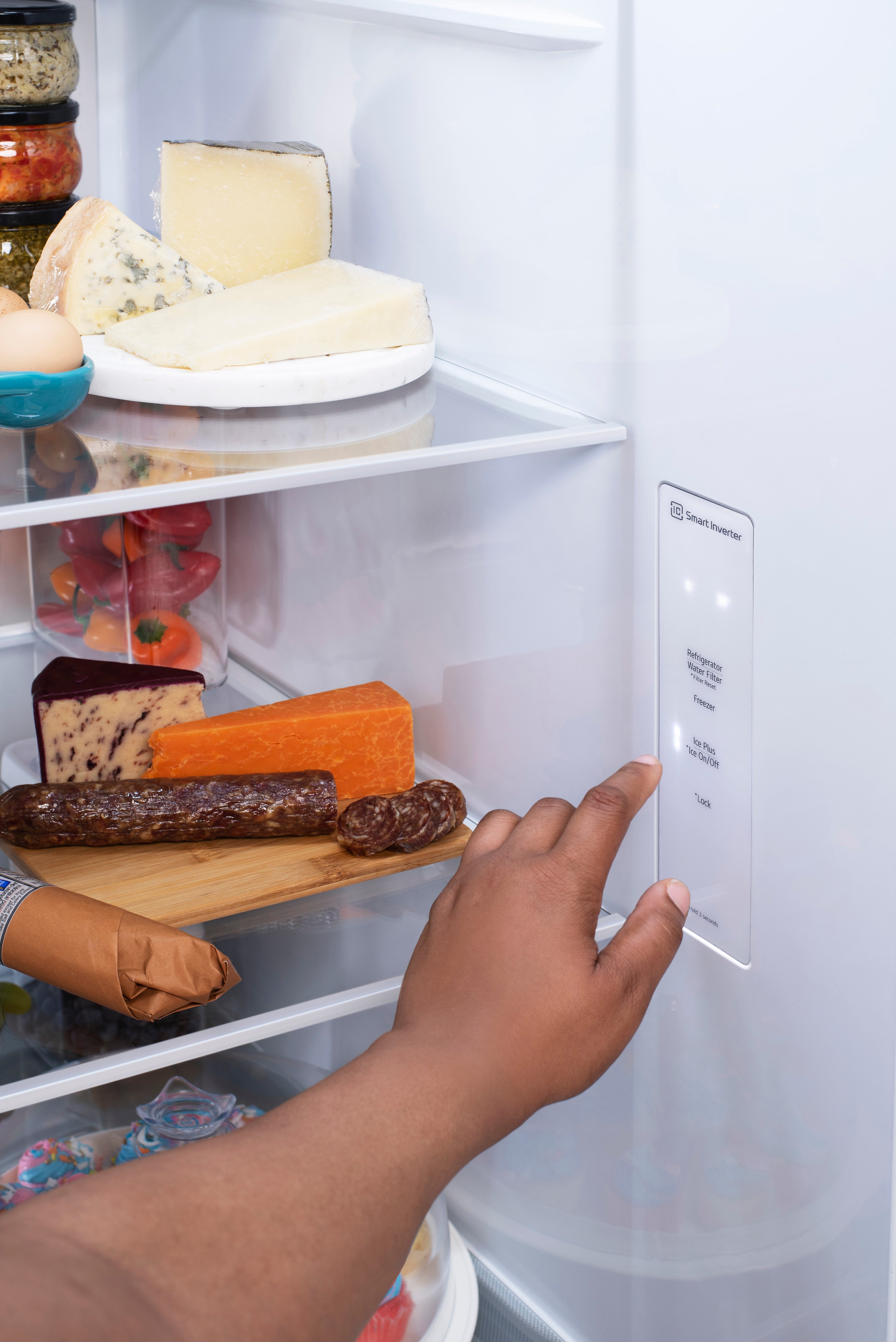 LRSXS2706W LG 27.2 cu ft Side by Side Refrigerator - 36 W White-12