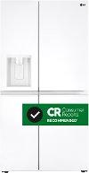 LRSXS2706W LG 27.2 cu ft Side by Side Refrigerator - 36 W White