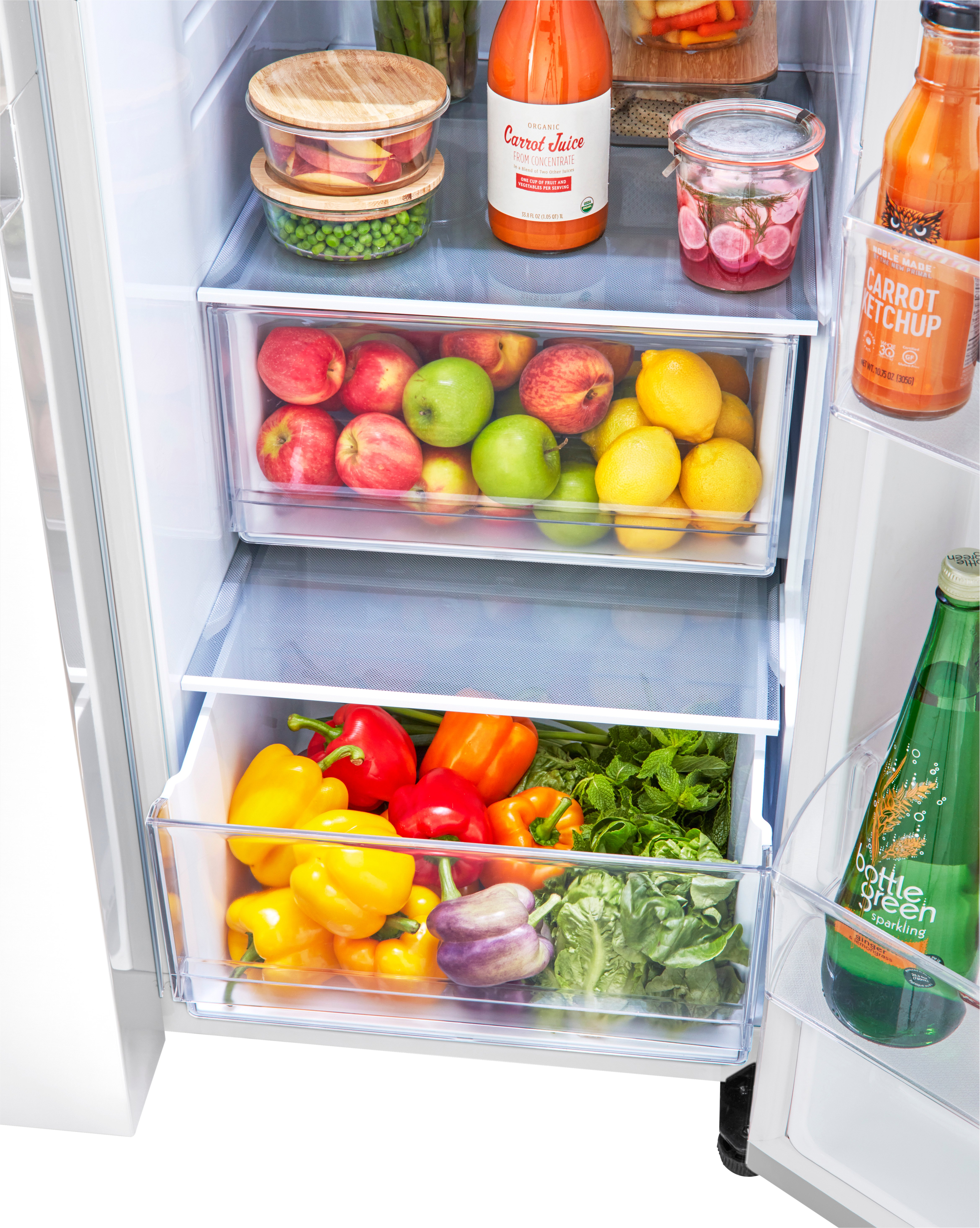 LRSXS2706W LG 27.2 cu ft Side by Side Refrigerator - 36 W White-6