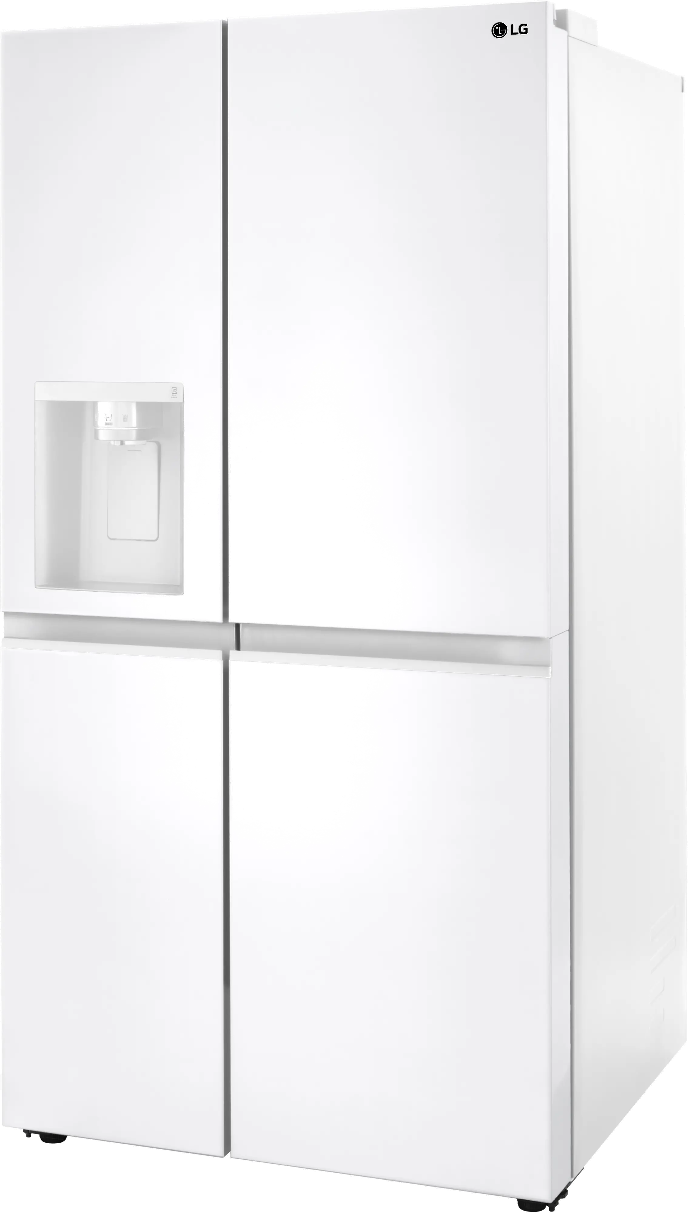 LRSXS2706W LG 27.2 cu ft Side by Side Refrigerator - White-11