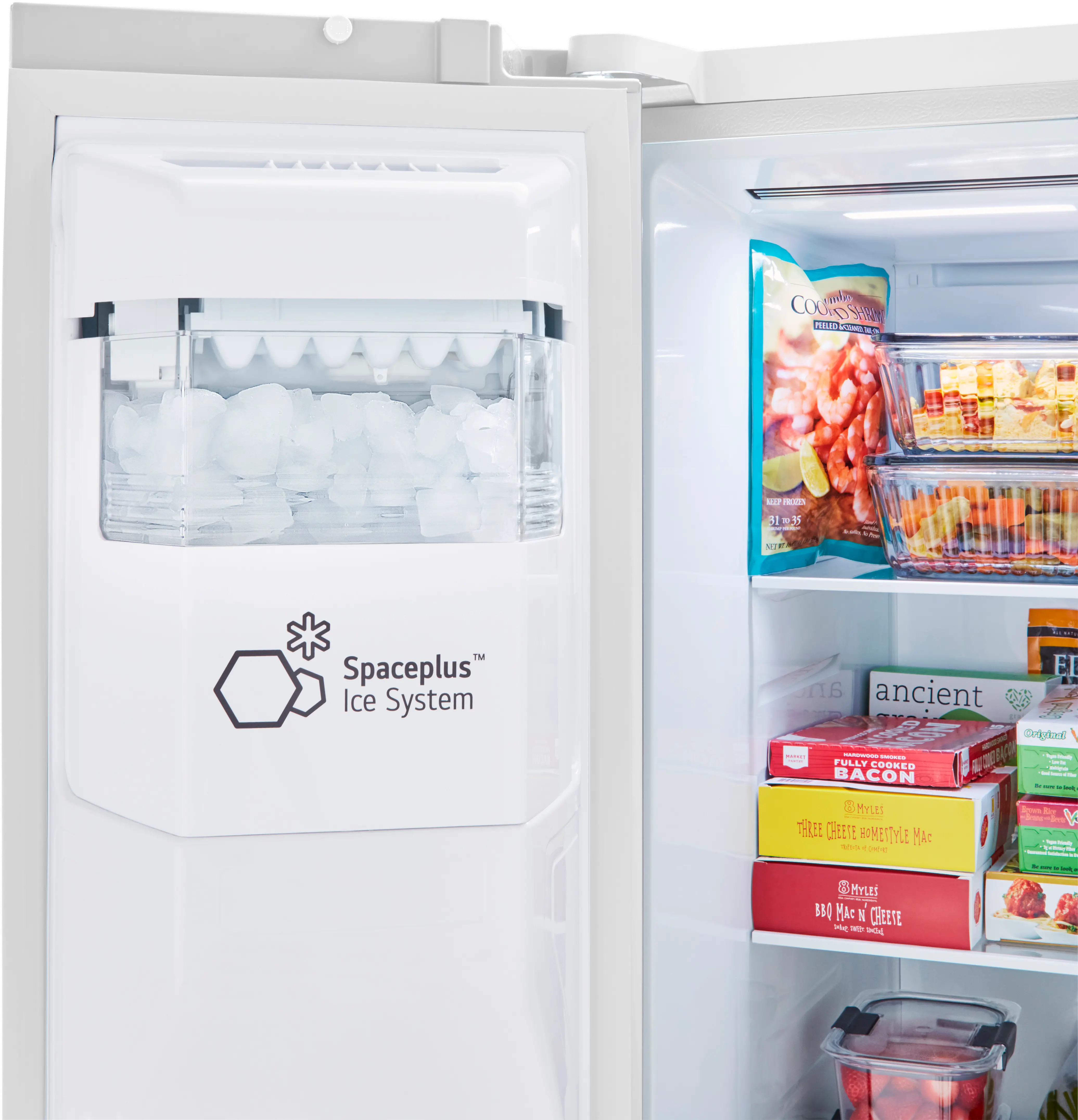 LRSXS2706W LG 27.2 cu ft Side by Side Refrigerator - White-14