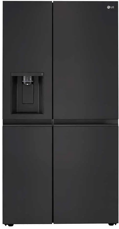 LRSXS2706B LG 27.2 cu ft Side by Side Refrigerator - Black-1