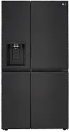LRSXS2706B LG 27.2 cu ft Side by Side Refrigerator - Black