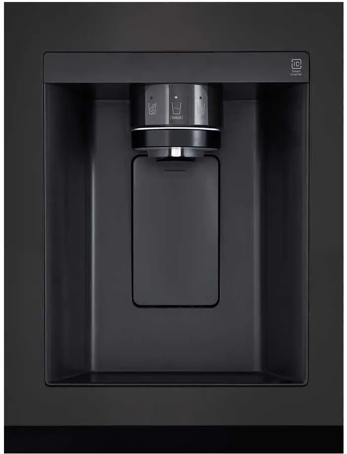LRSXS2706B LG 27.2 cu ft Side by Side Refrigerator - Black-3
