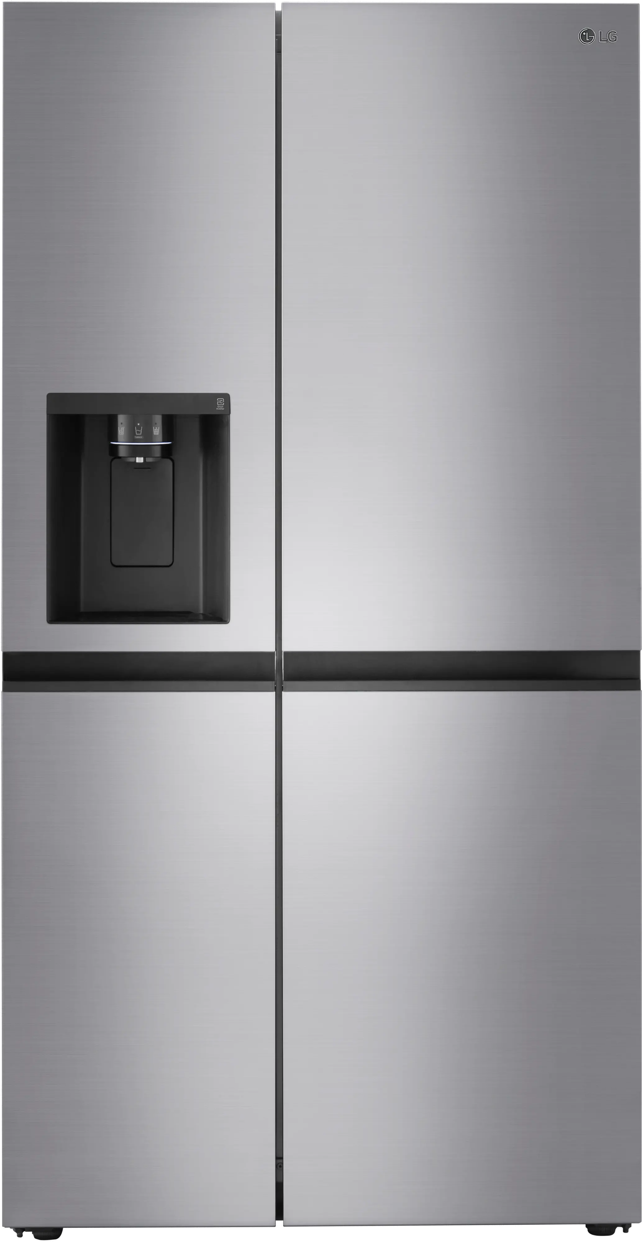 LRSXS2706V LG 27.2 cu ft Side by Side Refrigerator - Platinum Silver-3