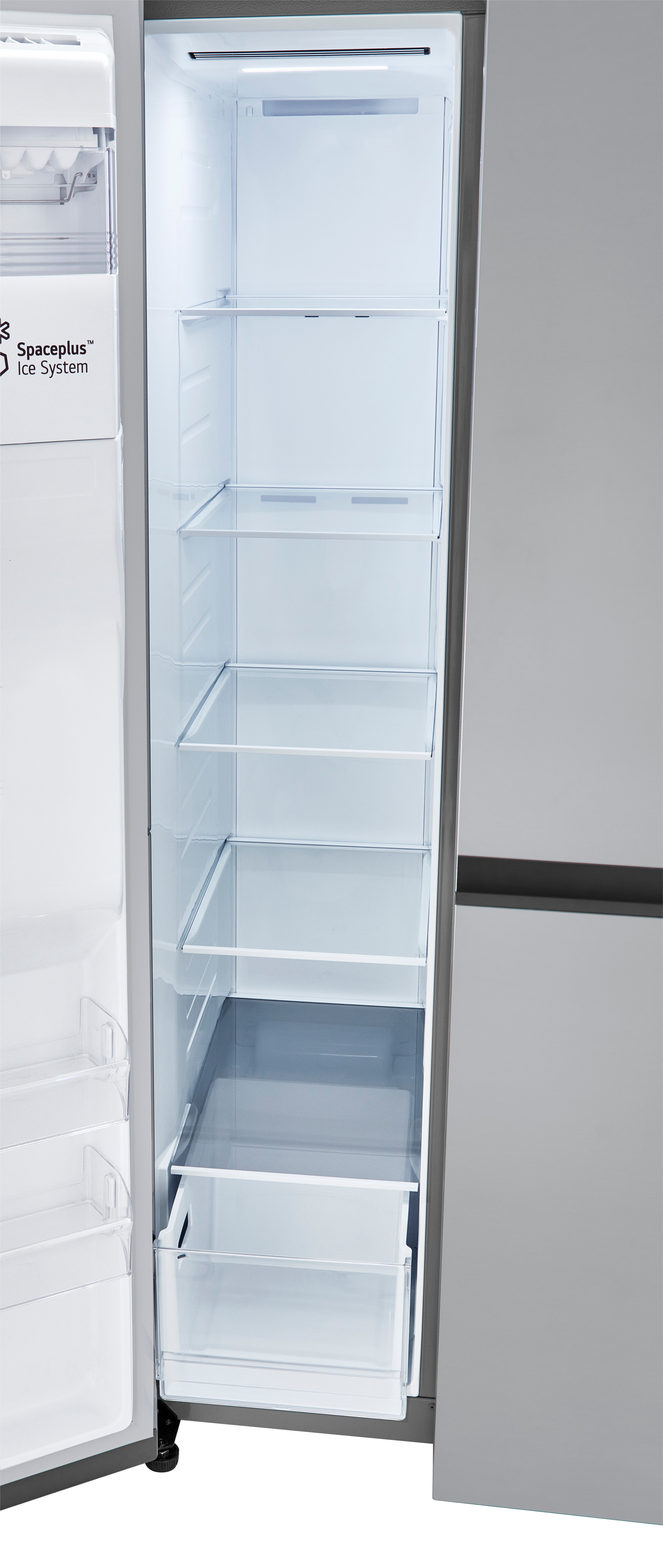 LRSXS2706S LG 27.2 cu ft Side by Side Refrigerator - 36 W Fingerprint Resistant Stainless Steel-12
