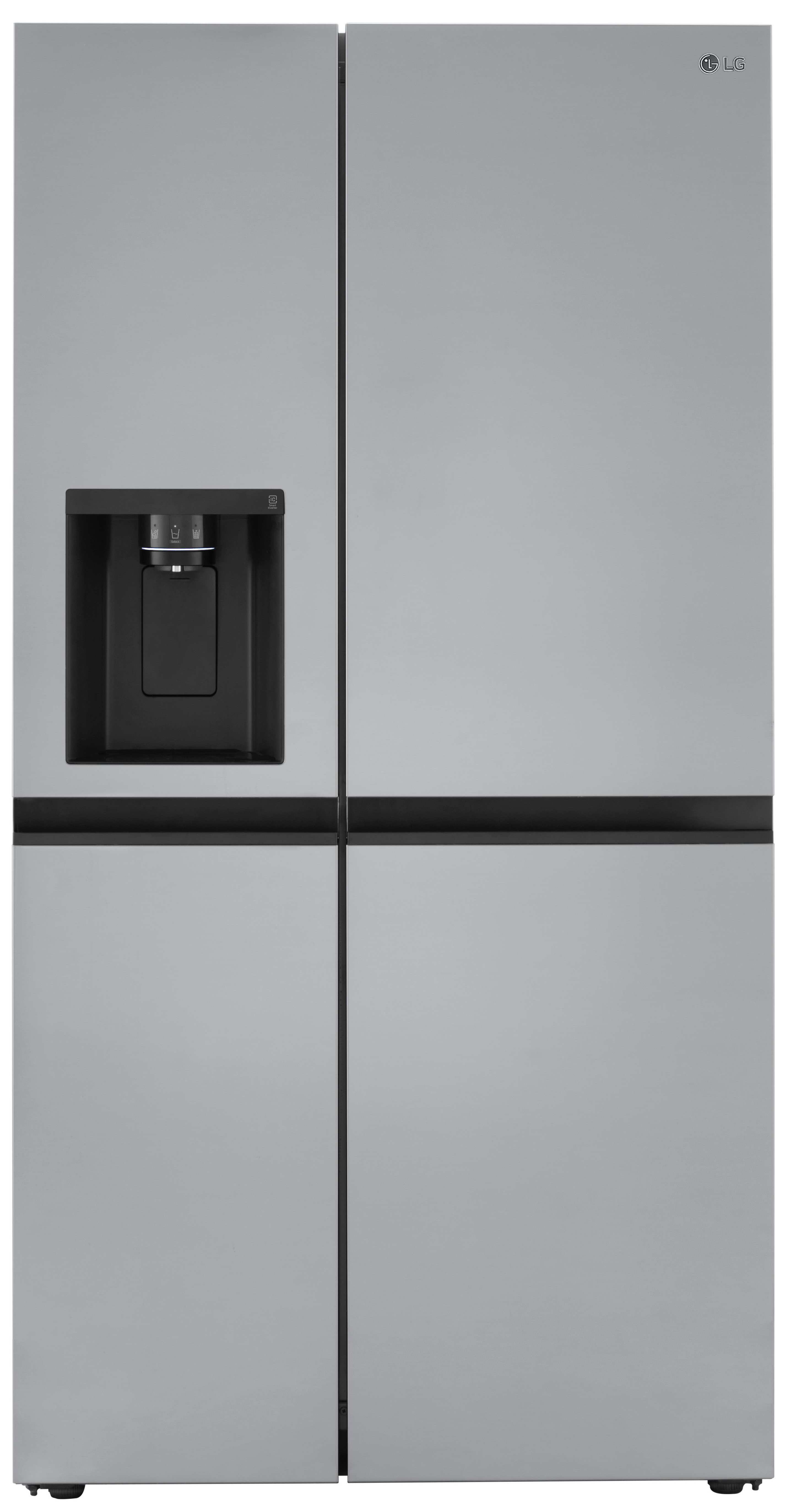 LRSXS2706S LG 27.2 cu ft Side by Side Refrigerator - 36 W Fingerprint Resistant Stainless Steel-3