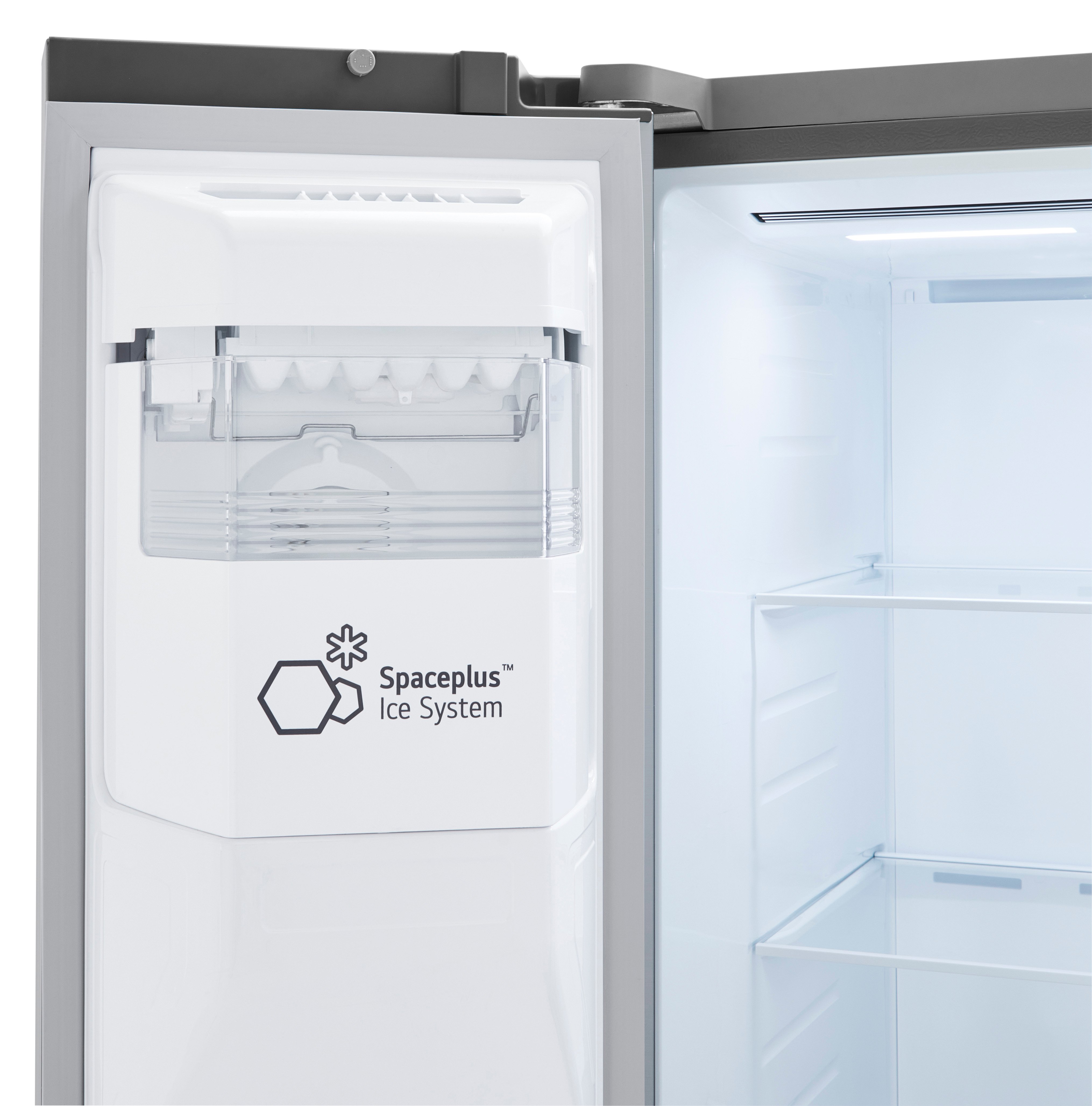 LRSXS2706S LG 27.2 cu ft Side by Side Refrigerator - 36 W Fingerprint Resistant Stainless Steel-9