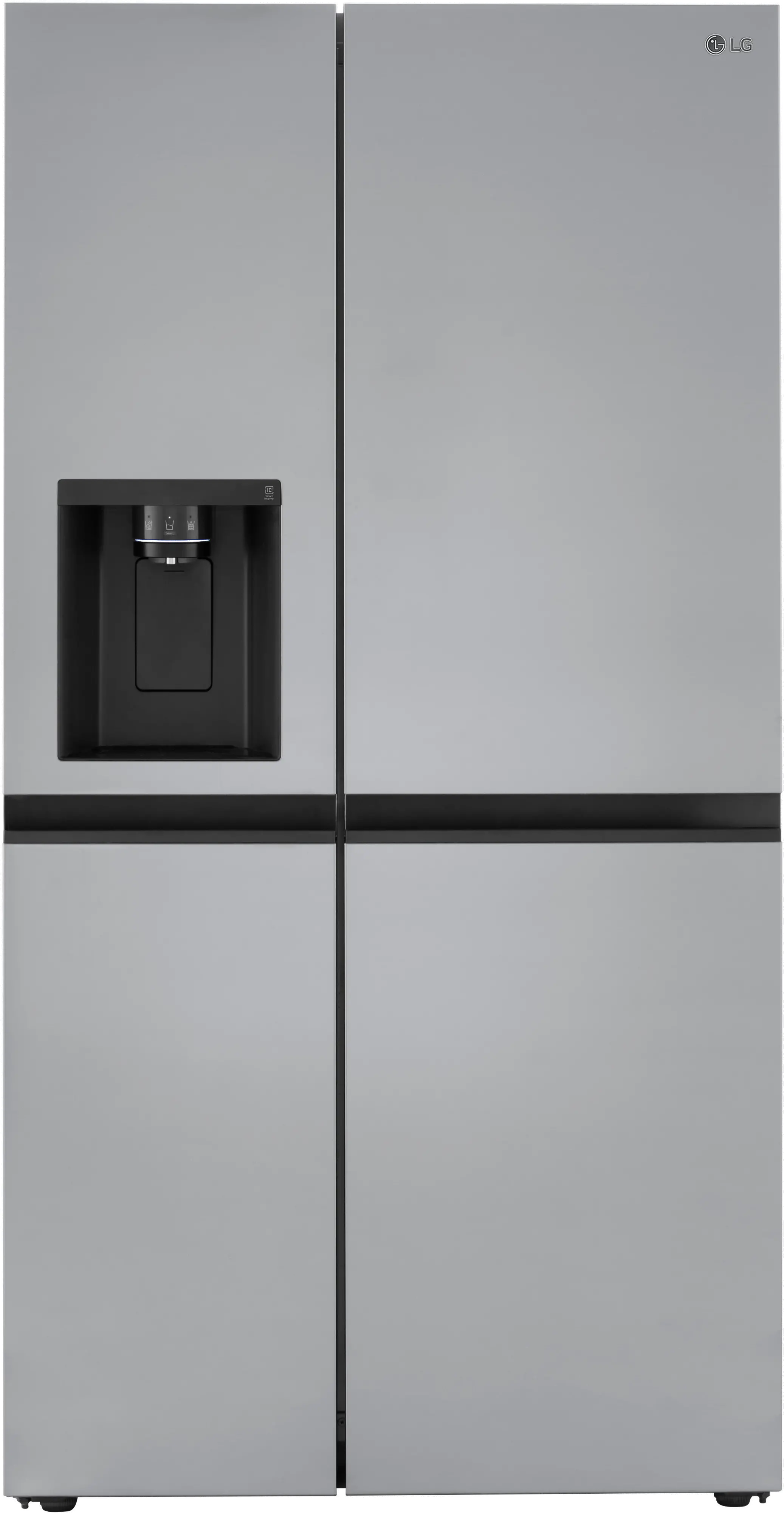 LRSXC2306S LG 23 cu ft Side by Side Refrigerator - Counter Depth Stainless Steel-1