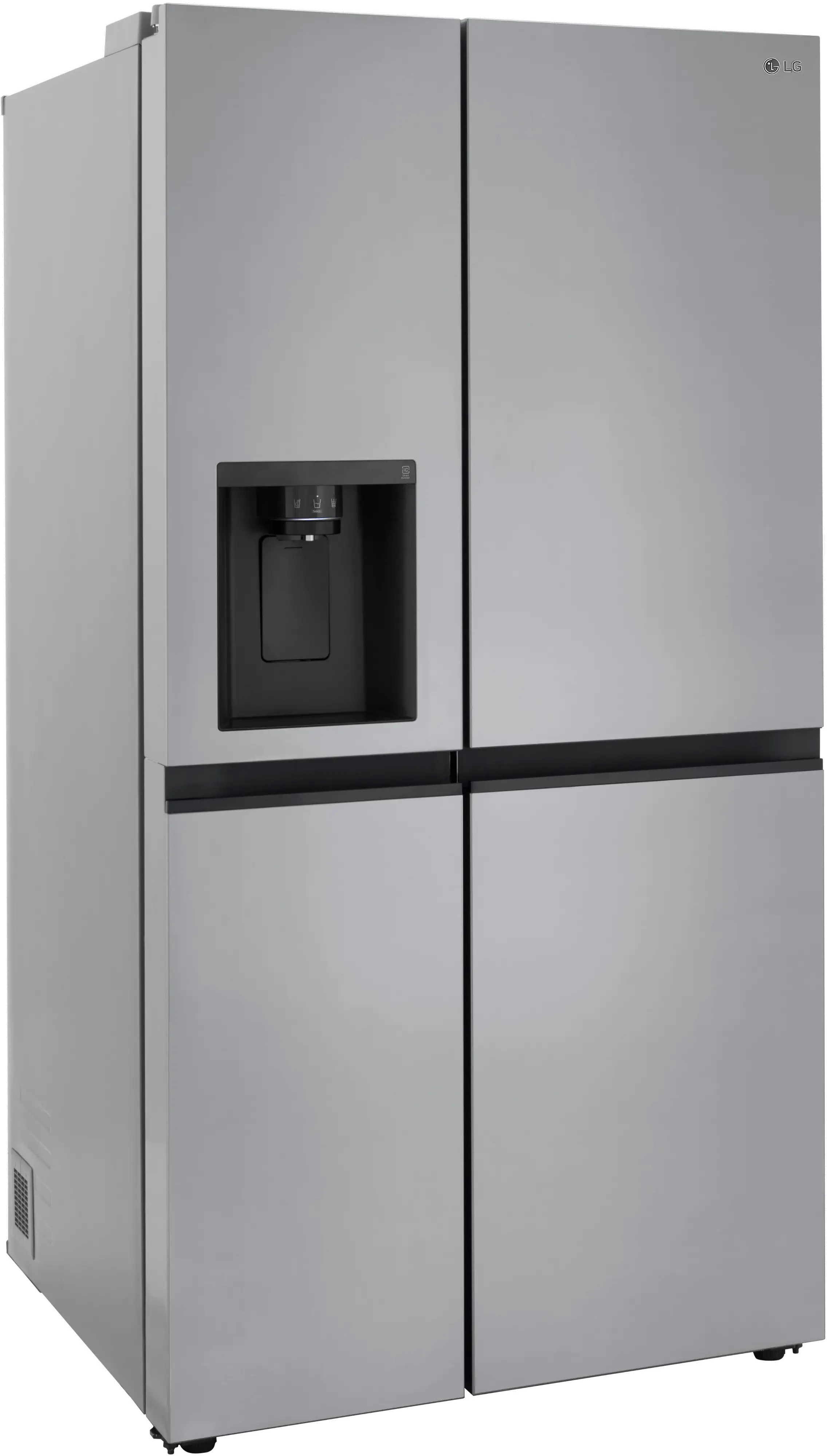 LRSXC2306S LG 23 cu ft Side by Side Refrigerator - Counter Depth Stainless Steel-2