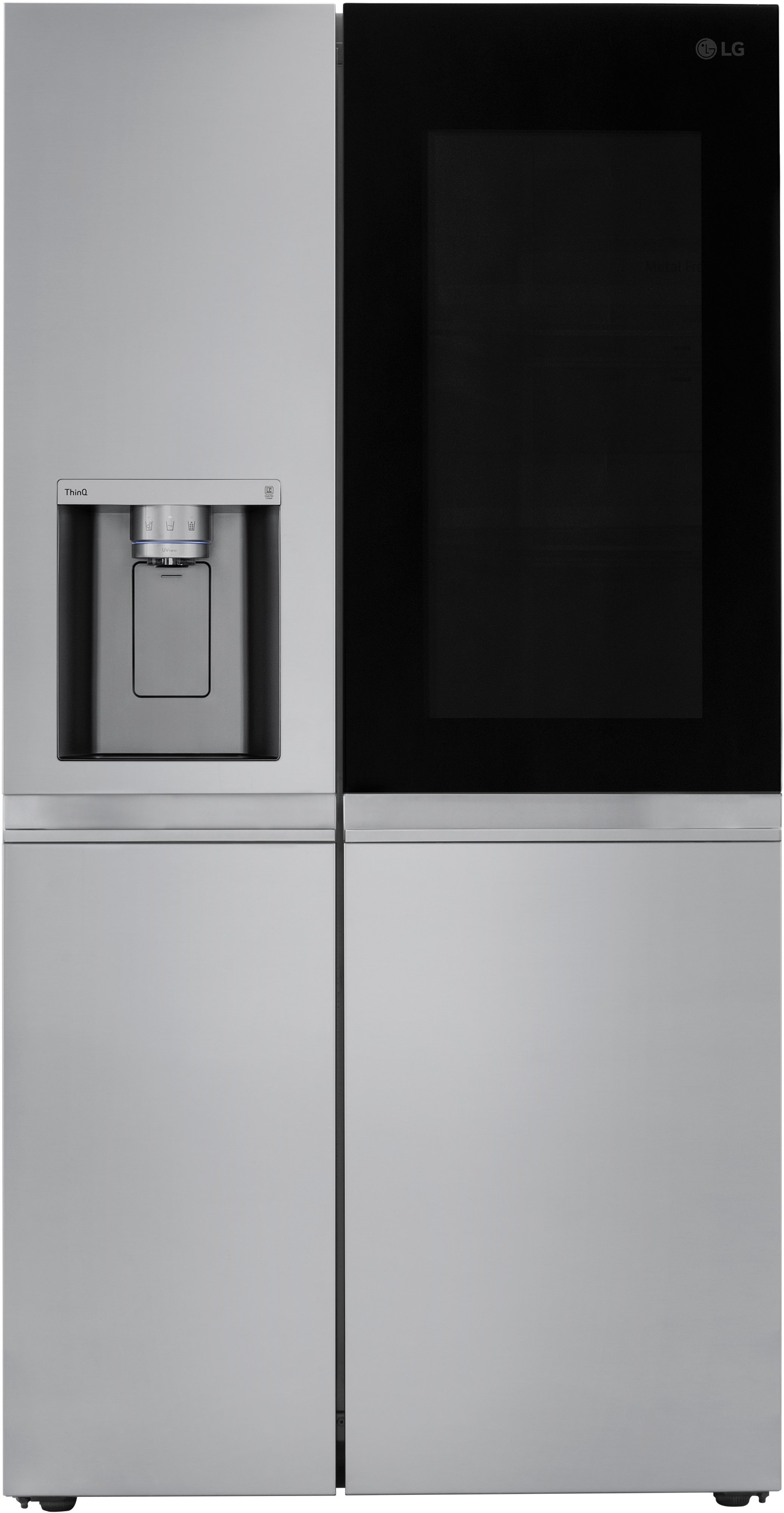 LRSOS2706S LG 26.8 cu ft Side by Side InstavView Refrigerator - Stainless Steel-1