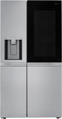 LRSOS2706S LG 26.8 cu ft Side by Side InstavView Refrigerator - Stainless Steel
