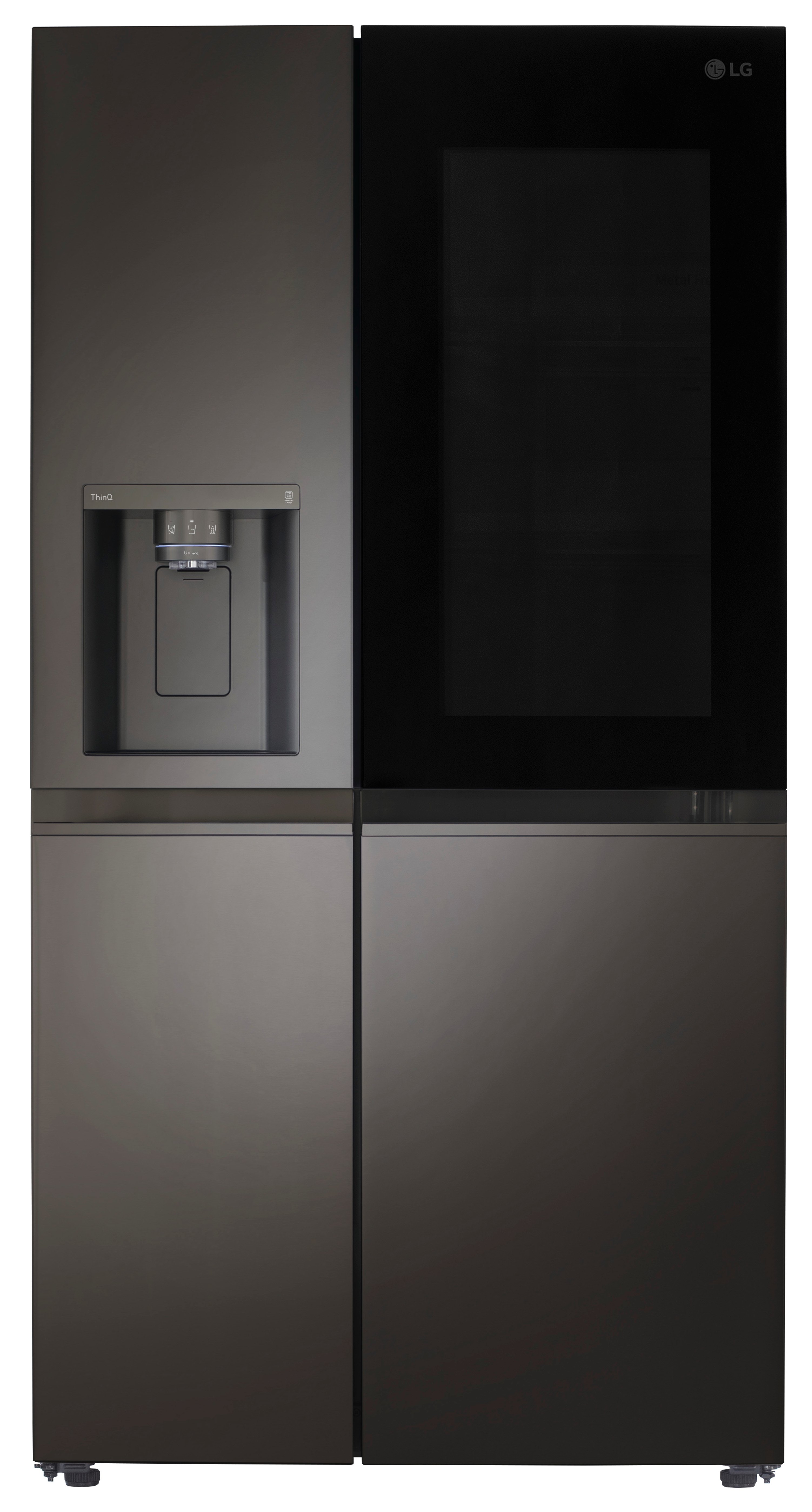 LRSOS2706D LG 26.8 cu ft Side by Side InstaView Refrigerator - 36 W Black Stainless Steel-12