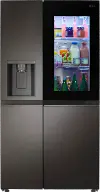 LRSOS2706D LG 26.8 cu ft Side by Side Refrigerator - Black Stainless Steel