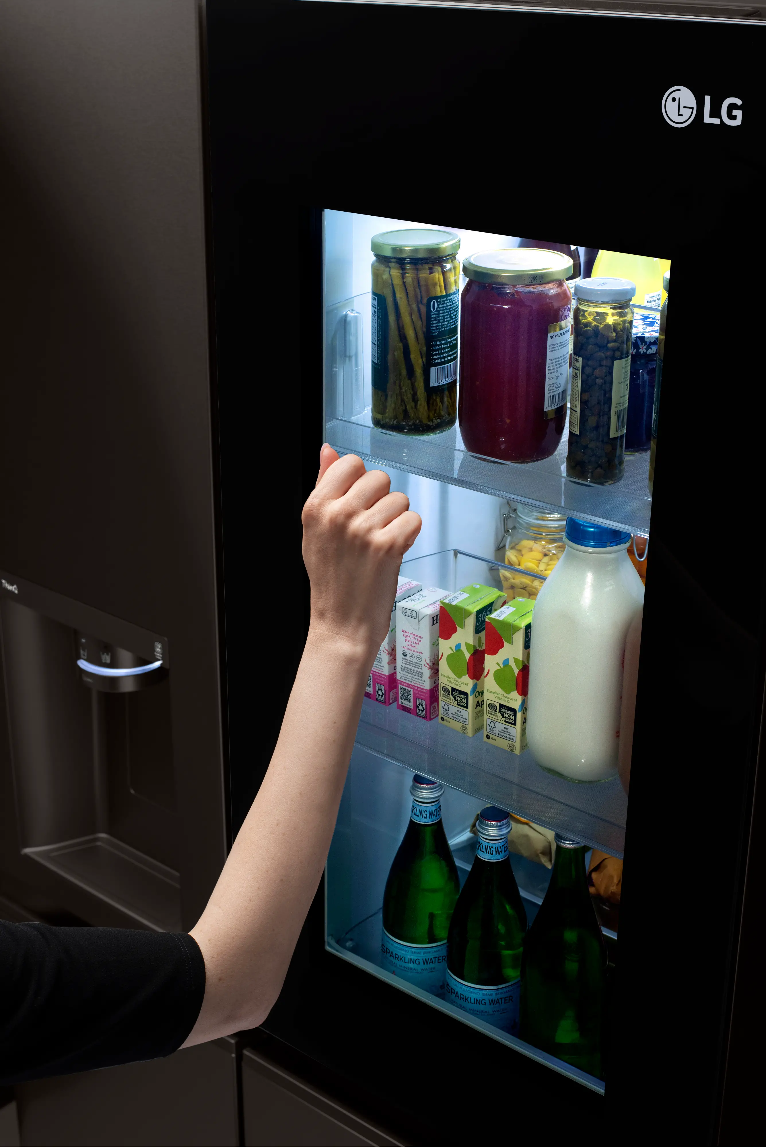 LRSOS2706D LG 26.8 cu ft Side by Side Refrigerator - Black Stainless Steel-7