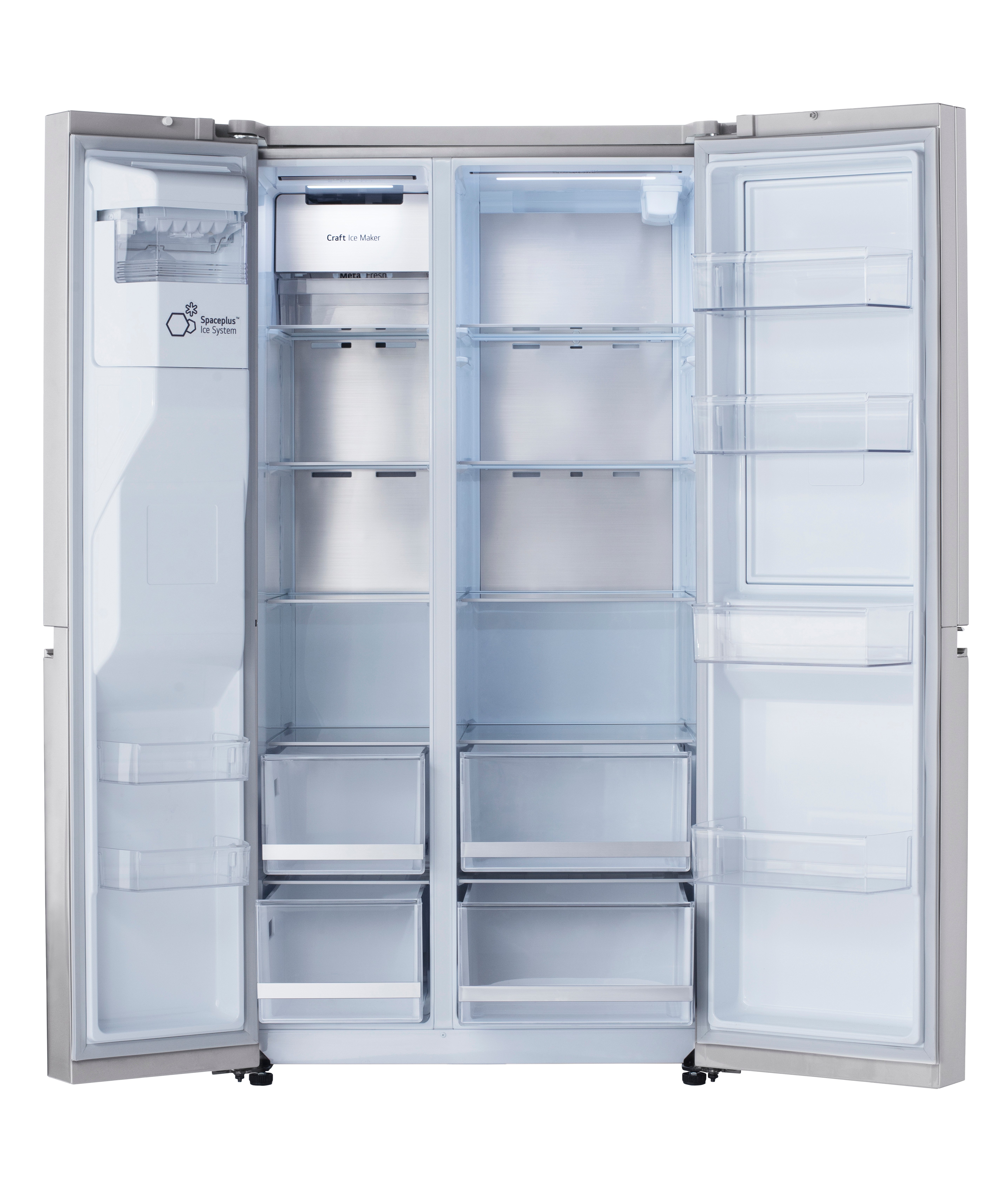 LRSDS2706S LG 26.8 cu ft Side by Side Door in Door Refrigerator - 36 W Fingerprint Resistant Stainless Steel-4