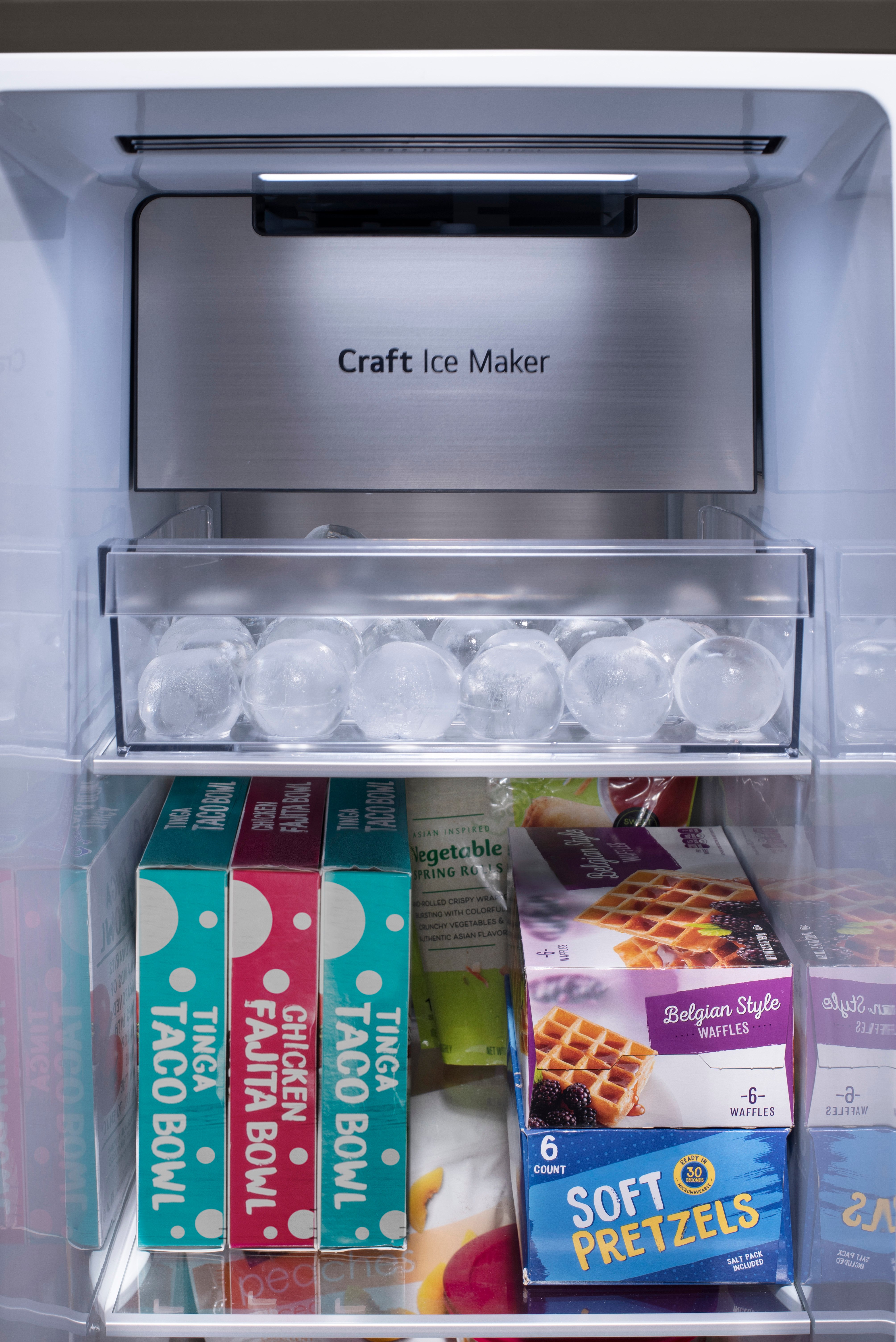 LRSDS2706S LG 26.8 cu ft Side by Side Door in Door Refrigerator - 36 W Fingerprint Resistant Stainless Steel-6