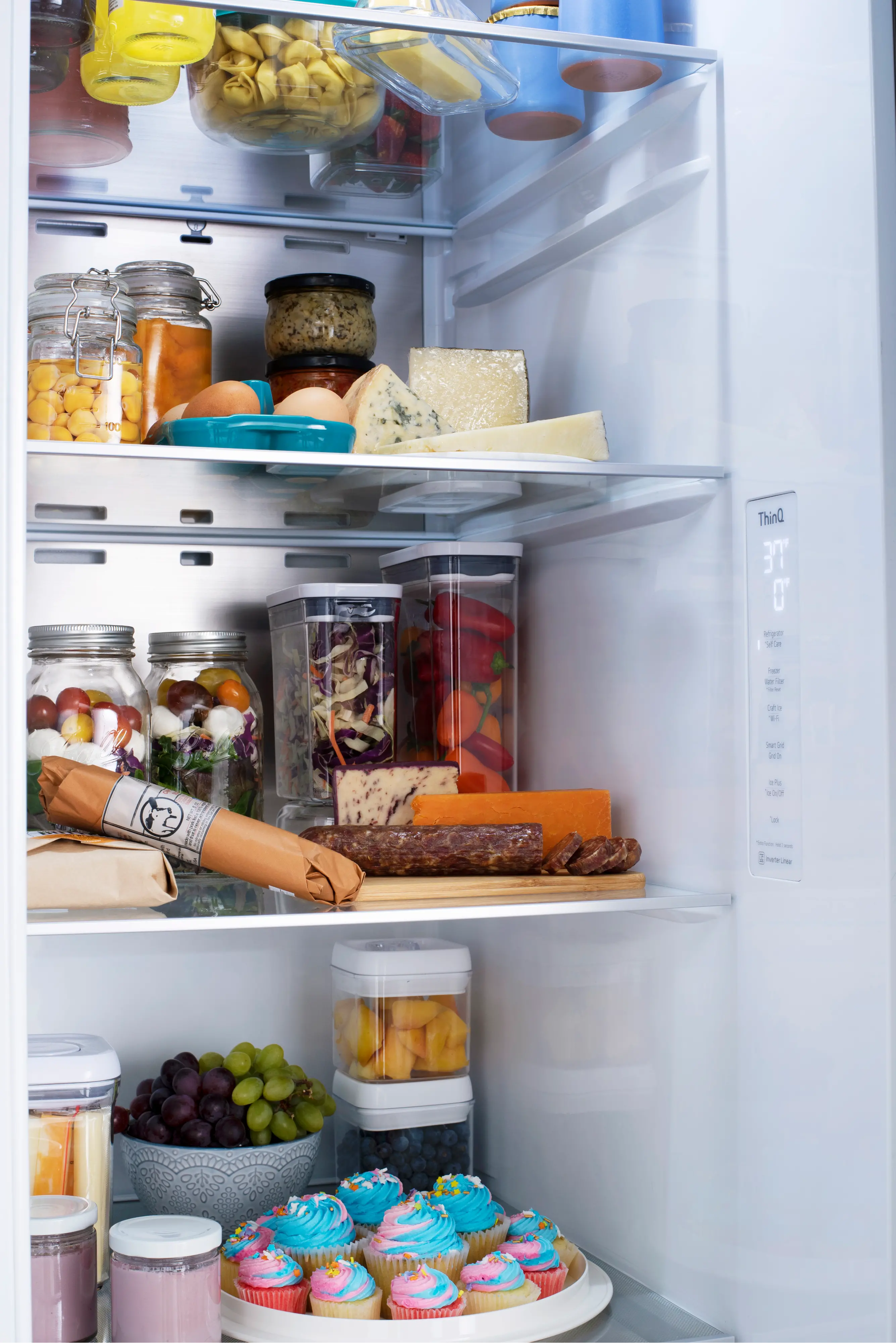 LRSDS2706S LG 26.8 cu ft Side by Side Refrigerator - Stainless Steel-12