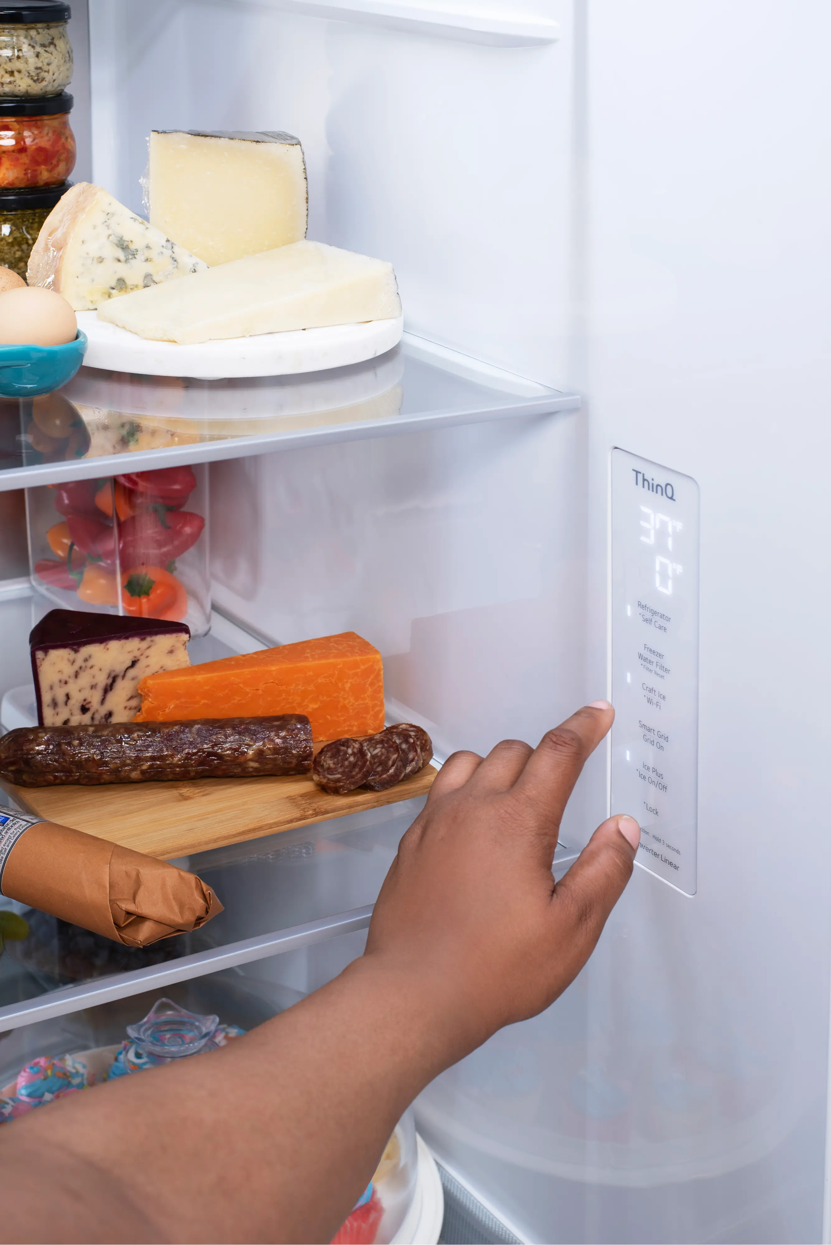 LRSDS2706S LG 26.8 cu ft Side by Side Refrigerator - Stainless Steel-5