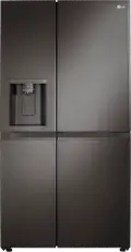 LRSDS2706D LG 26.8 cu ft Side by Side Refrigerator - Black Stainless Steel