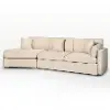 Kayden Flax Beige Sofa-Chaise