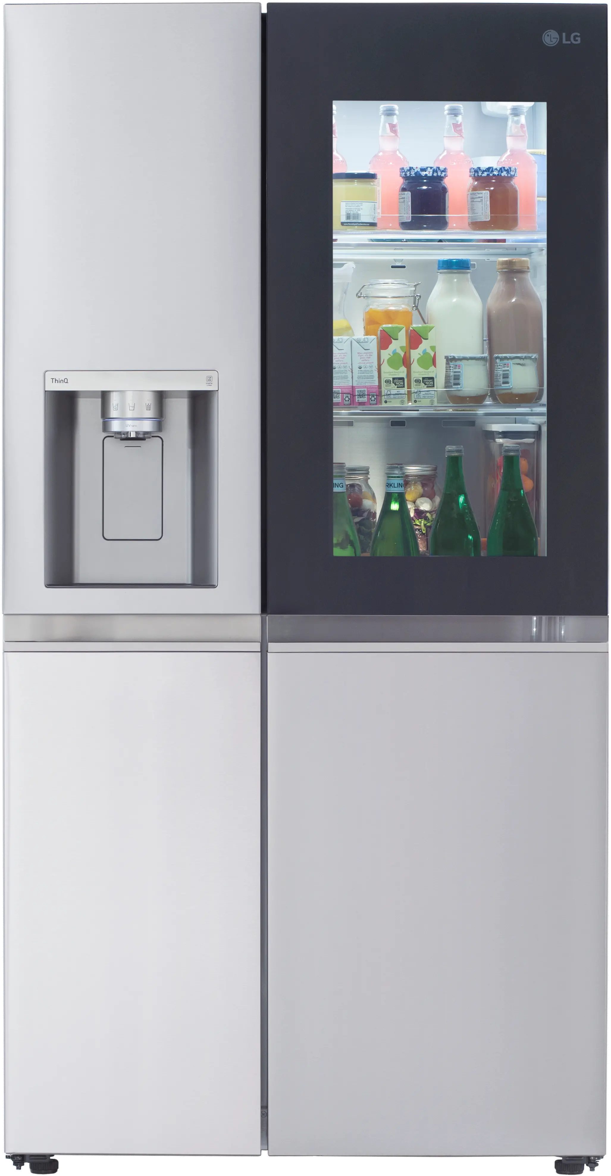 LRSOC2306S LG 23 cu ft Side by Side Refrigerator - Counter Depth, Stainless Steel-1