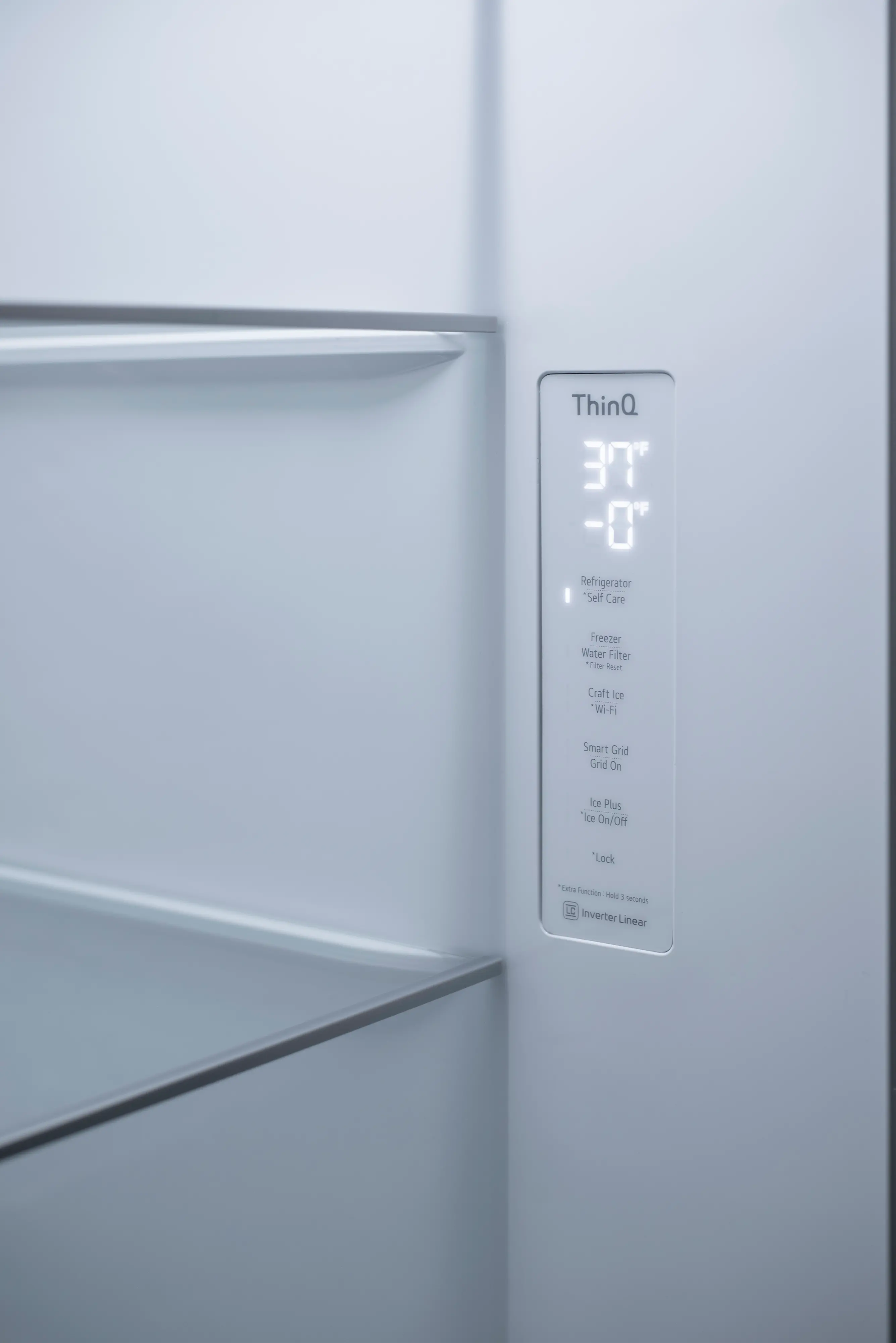 LRSOC2306S LG 23 cu ft Side by Side Refrigerator - Counter Depth, Stainless Steel-4