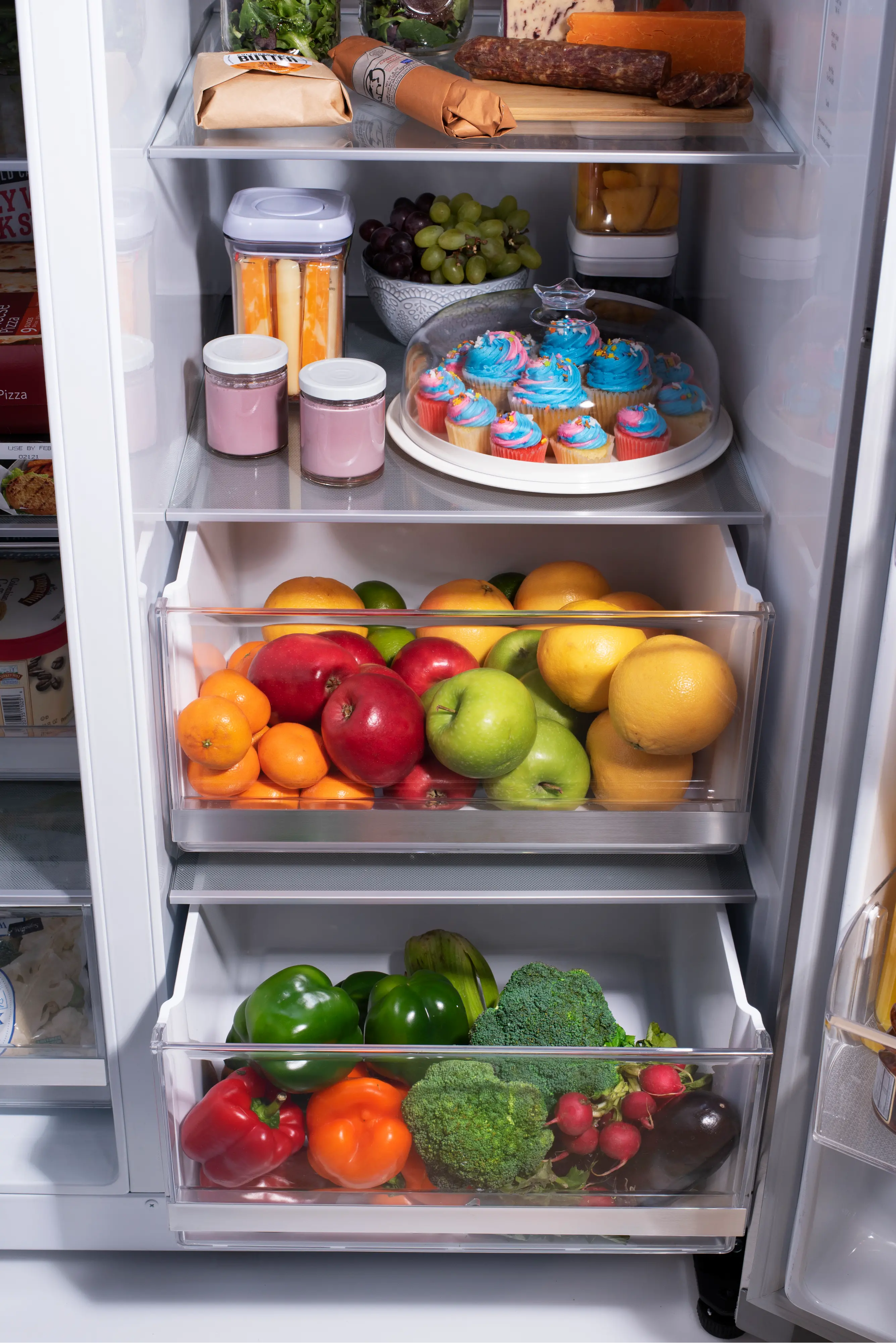 LRSOC2306S LG 23 cu ft Side by Side Refrigerator - Counter Depth, Stainless Steel-6
