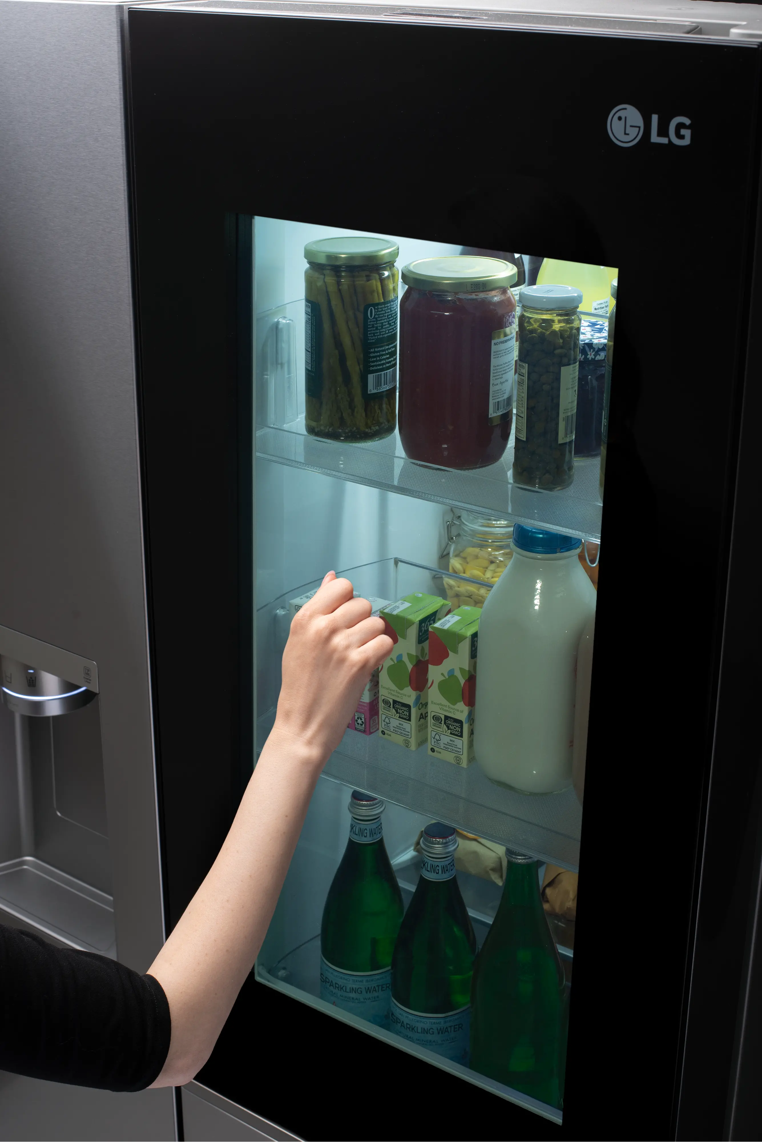 LRSOC2306S LG 23 cu ft Side by Side Refrigerator - Counter Depth, Stainless Steel-9