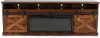 Farmhouse Aged Whiskey 94 Fireplace TV Stand