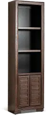 Avalon Tobacco Brown Bookcase