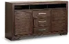 Avalon Tobacco Brown 62 TV Stand