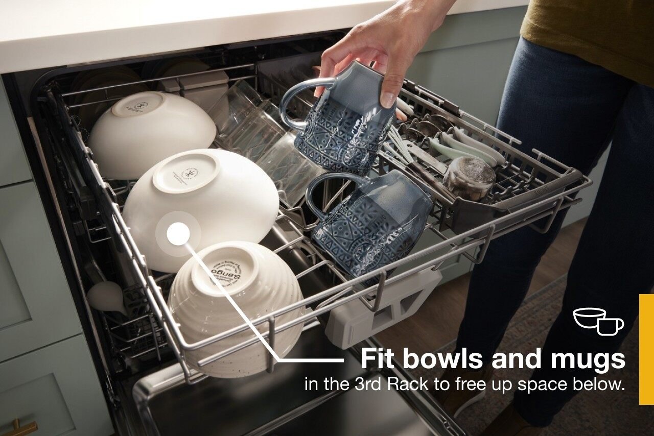 WDT970SAKZ Whirlpool 3 Rack Dishwasher - Fingerprint Resistant Stainless Steel-8