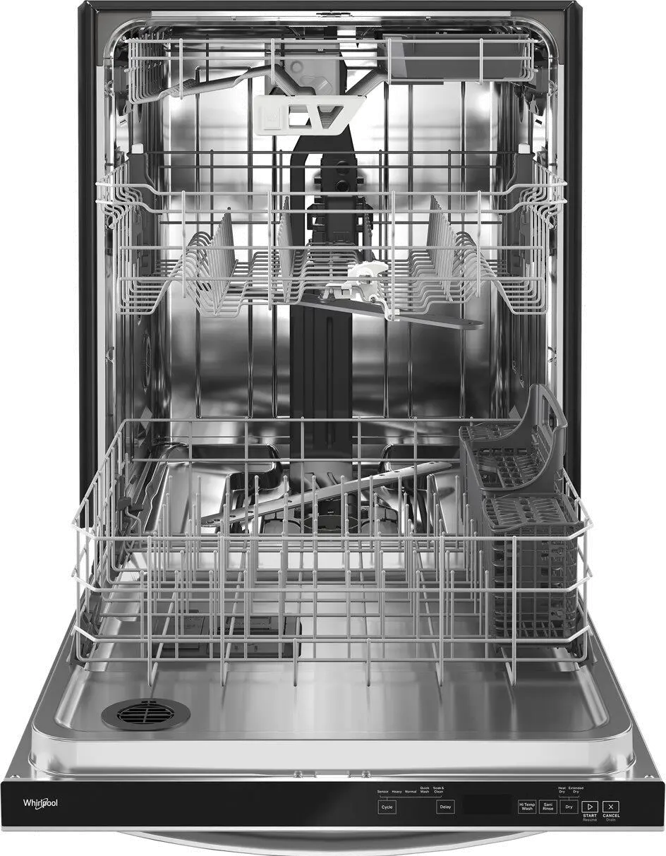 WDT970SAKZ Whirlpool Top Control Dishwasher - Stainless Steel-2