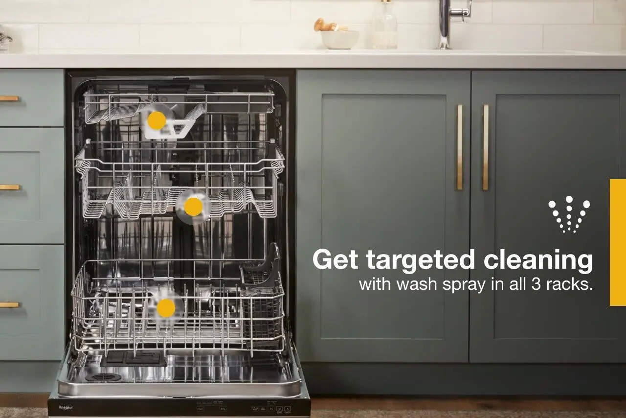 WDT970SAKZ Whirlpool Top Control Dishwasher - Stainless Steel-9