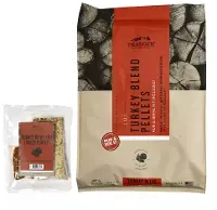 PEL351 Traeger Limited Edition Turkey Blend Pellets and Orange Brine Kit
