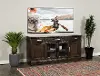 Highland Burnish Oak 64 TV Stand