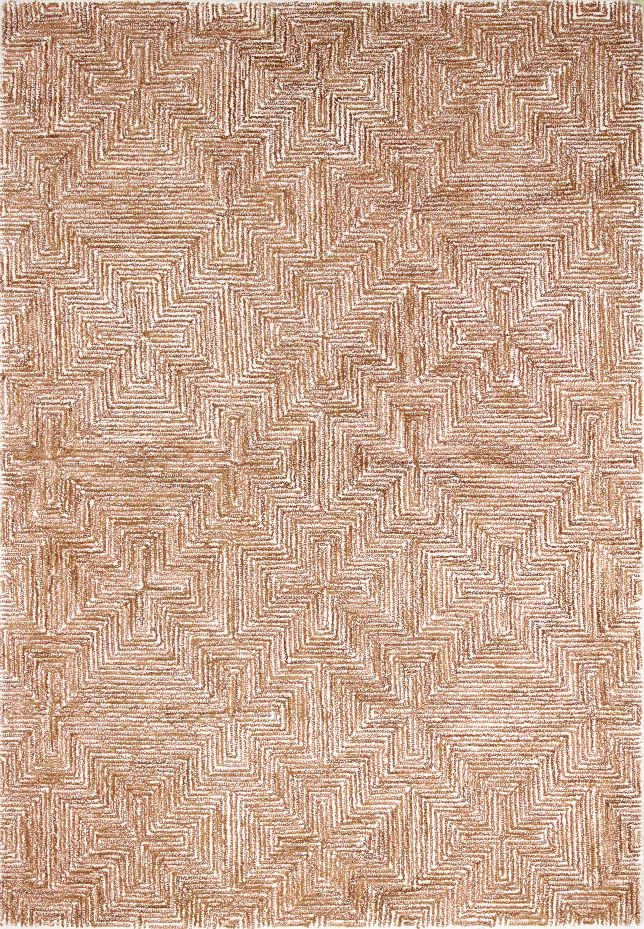 Venezia 8 x 10 Enoch Spice Orange Area Rug-6