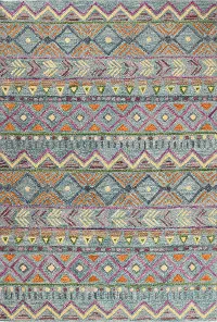 Valencia 5 x 8 Naim Abstract Teal Area Rug