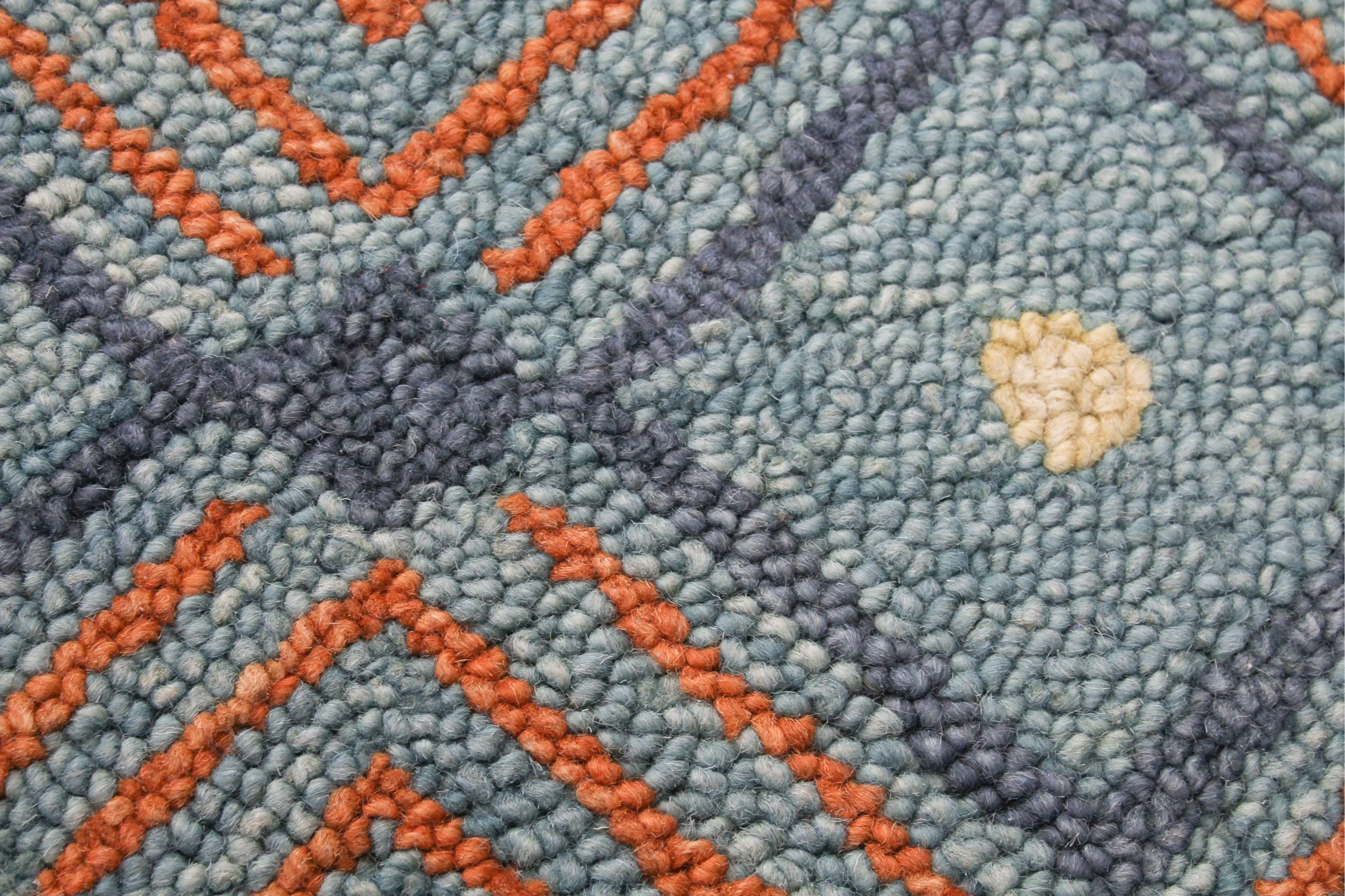 Valencia 8 x 10 Naim Abstract Teal Area Rug-5