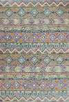 Valencia 9 x 12 Naim Abstract Teal Area Rug