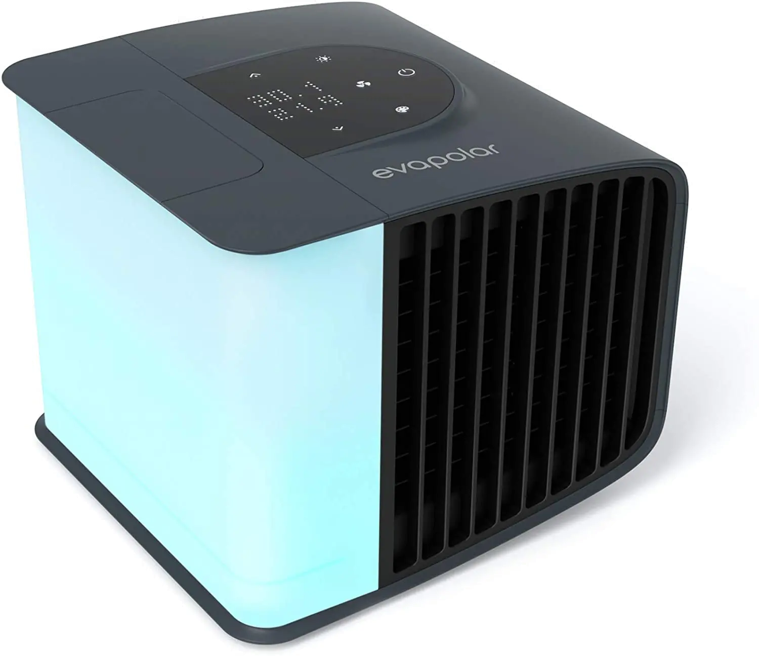 EvaSmart Stormy Gray Personal Air Evaporative Cooler/Humidifier-1