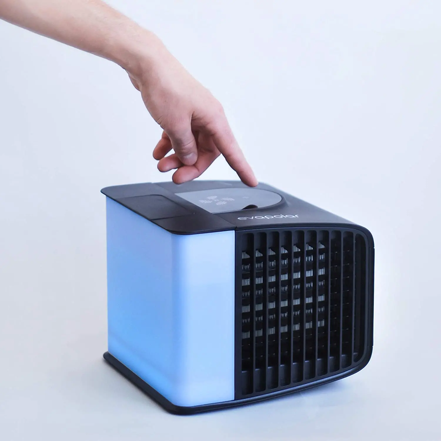 EvaSmart Stormy Gray Personal Air Evaporative Cooler/Humidifier-3