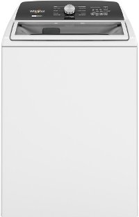WTW5057LW Whirlpool Top Load Washer with Removable Agitator 4.7 cu. ft. - White W5050