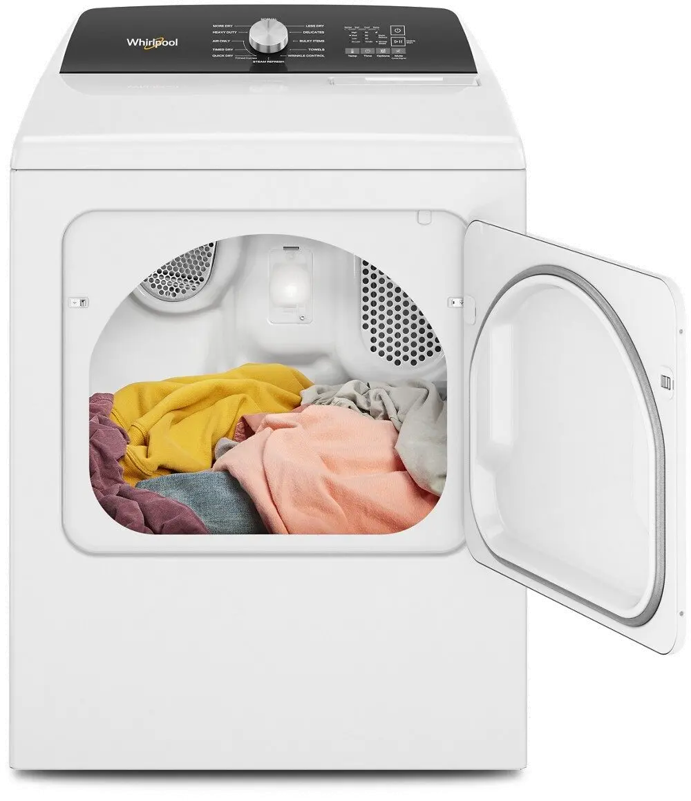 WED5050LW Whirlpool Electric Dryer W5050 - White, 7.0 cu. ft.-2