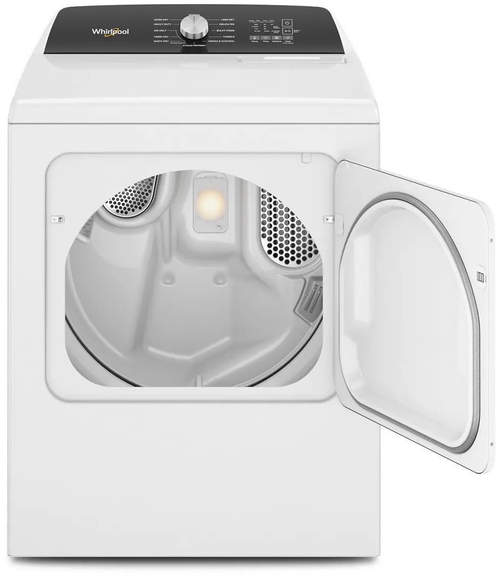 WED5050LW Whirlpool Electric Dryer W5050 - White, 7.0 cu. ft.-9